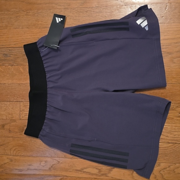 adidas Other - ADIDAS BRAND SIGNATURE BOYS GRAY ATHLETIC SHORTS SIZE LARGE 14-16